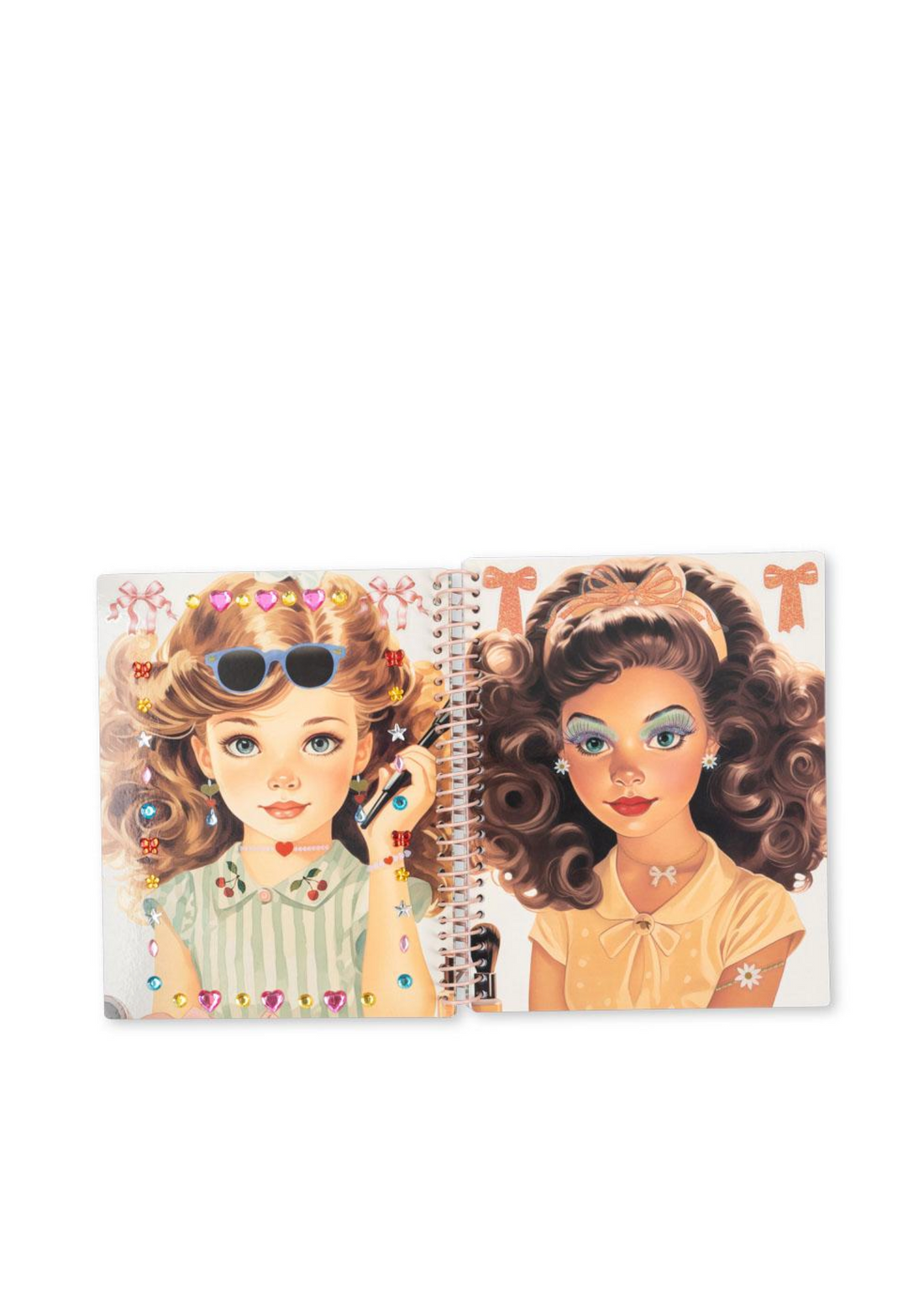 Konges Sløjd Glam Me Up Sticker Book FSC - Blush