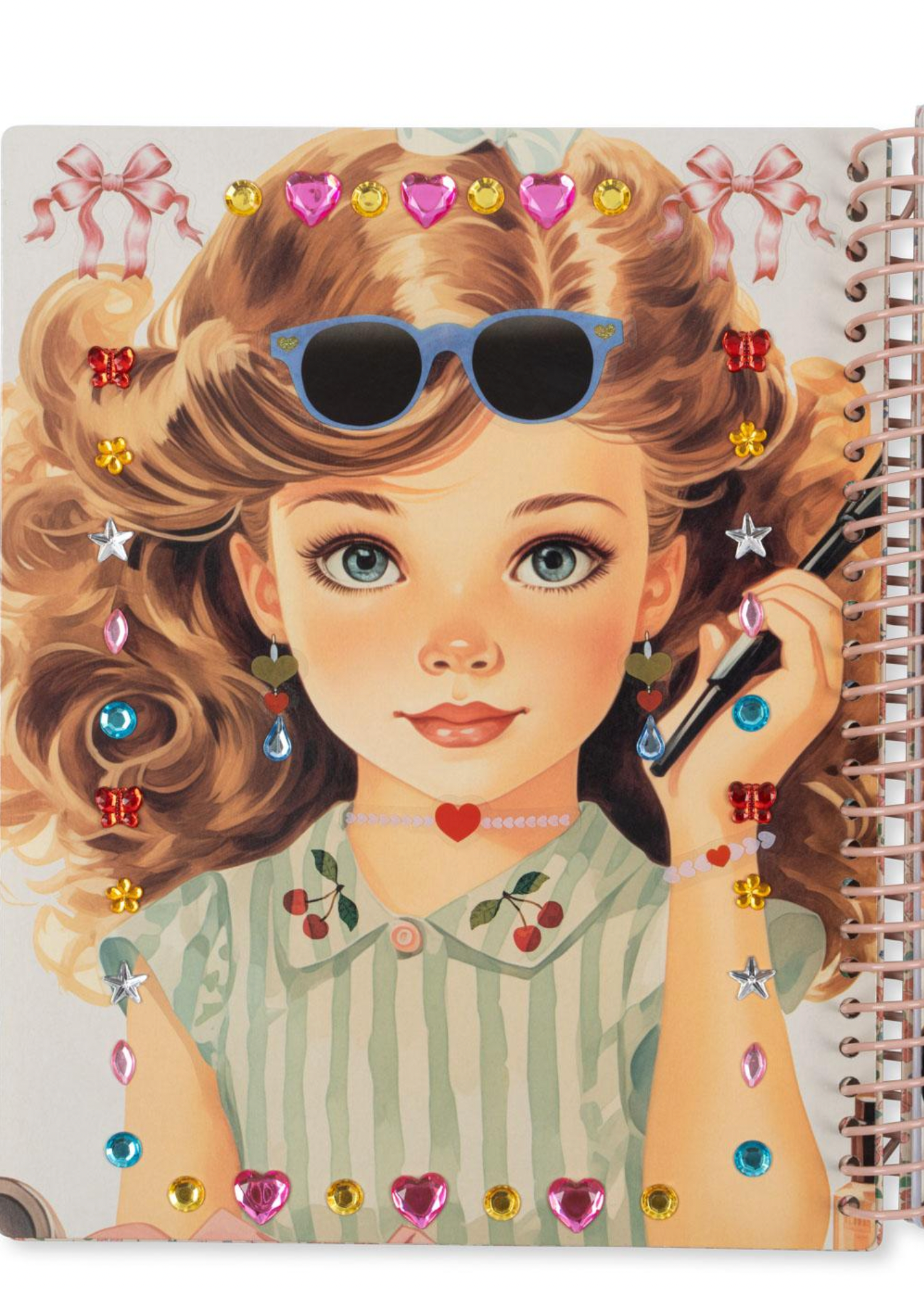 Konges Sløjd Glam Me Up Sticker Book FSC - Blush