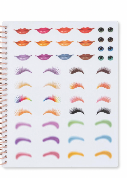 Konges Sløjd Glam Me Up Sticker Book FSC - Blush