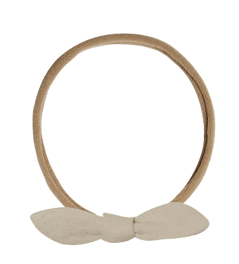 Quincy Mae Little Knot Headband - Oat