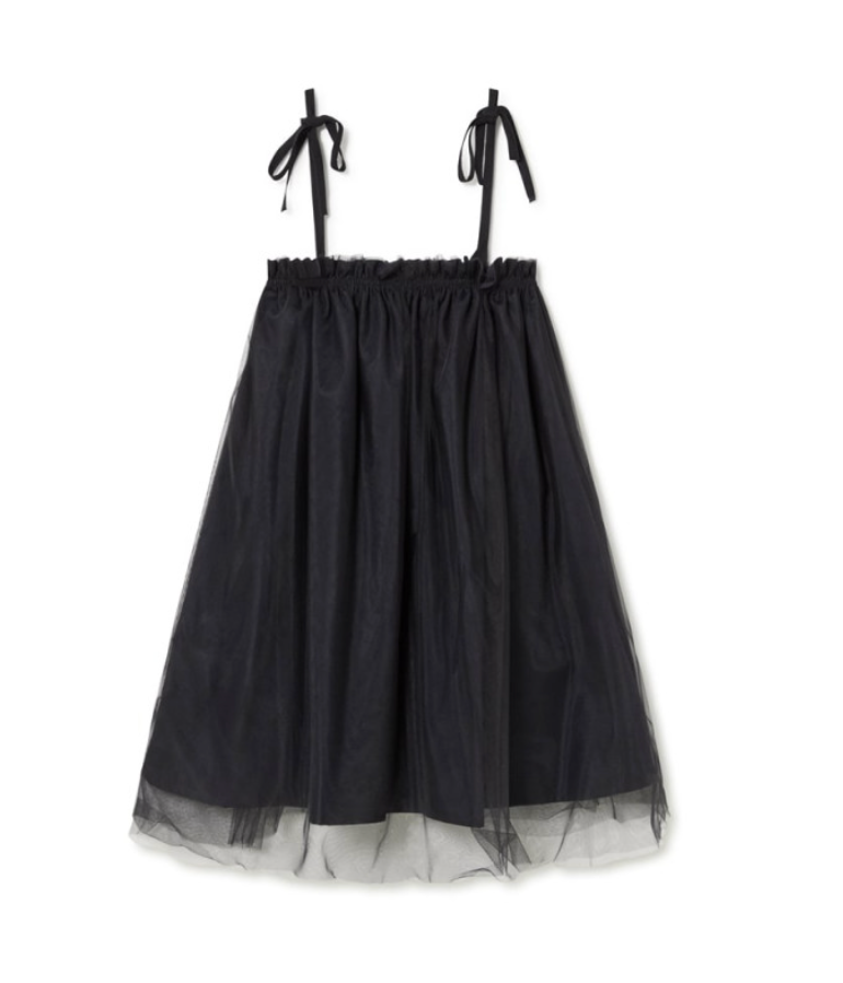 Little Creative Factory Wednesday Short Tulle Dress - Black