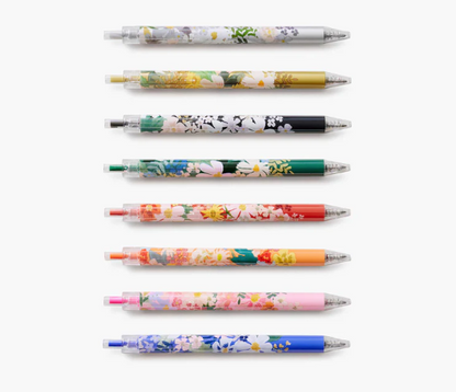 Rifle Paper Co. Margaux Gel Pen Set Of 8