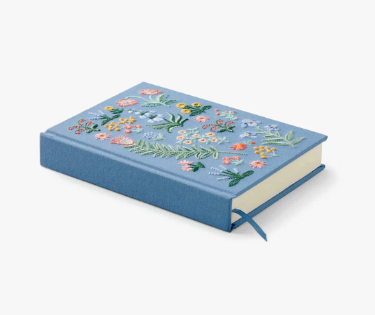 Rifle Paper Co. Menagerie Garden Embroidered Journal