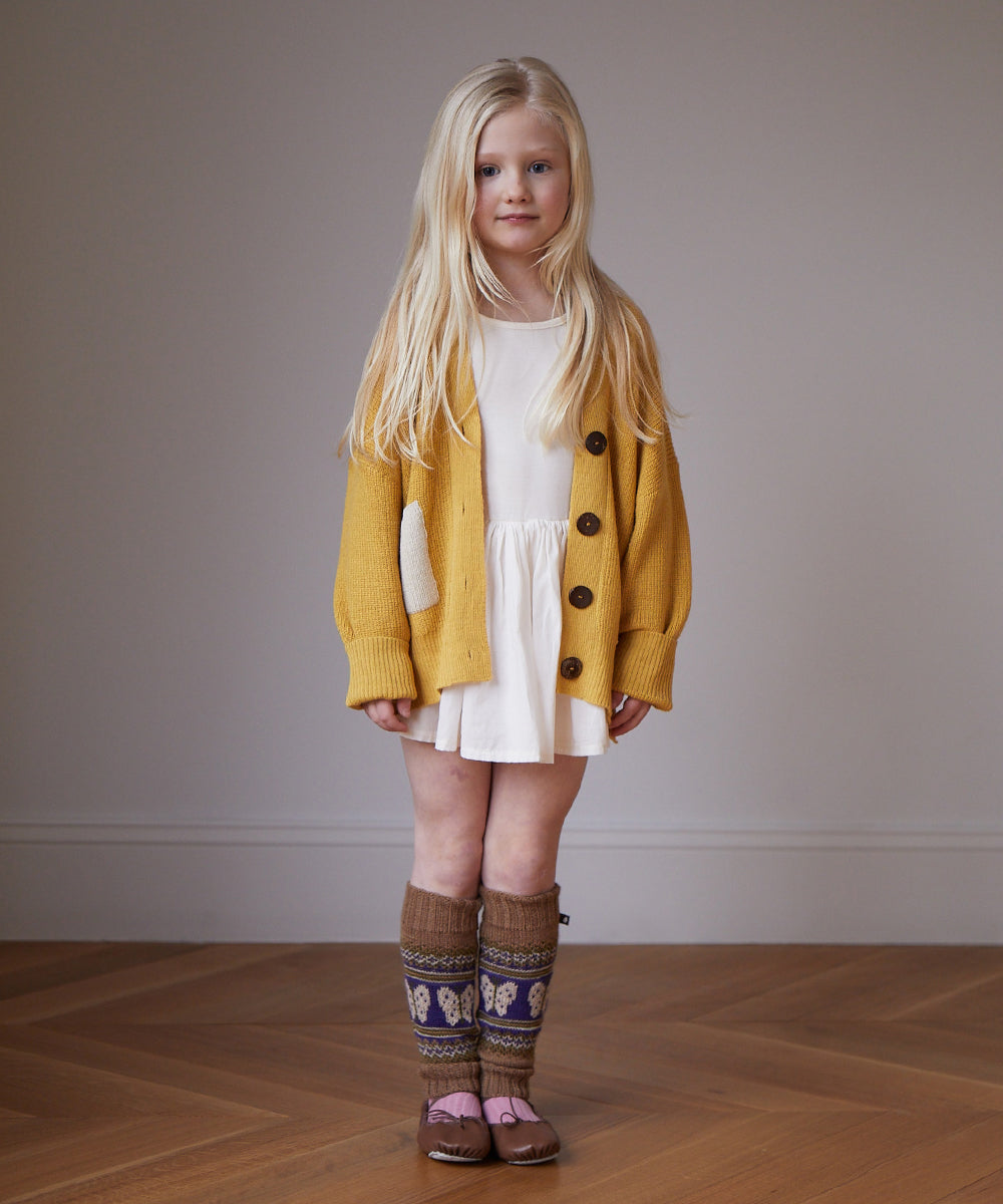 Oeuf Oversized Cardi - Yolk/Cloud