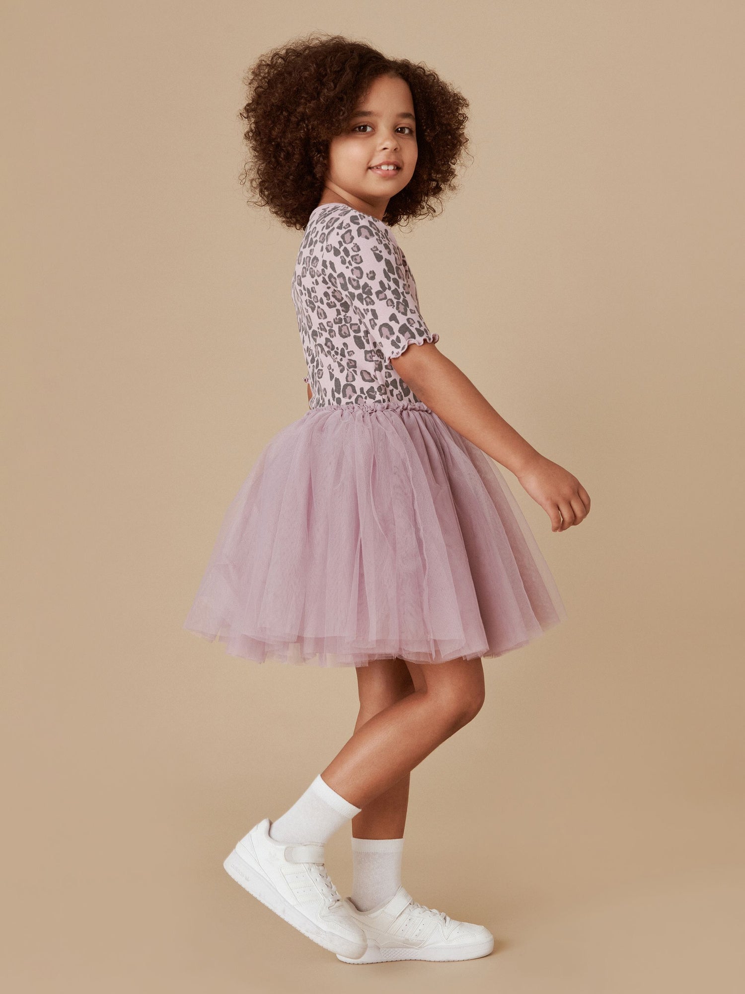 Huxbaby Rib Ballet Dress - Jaguar