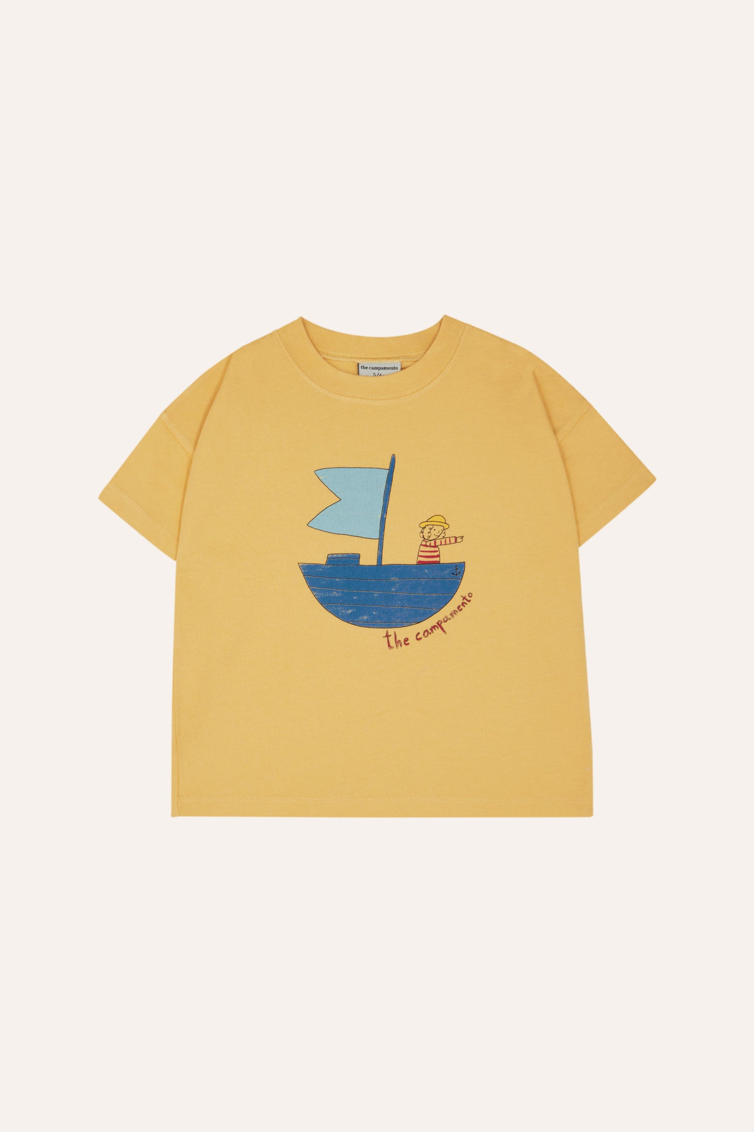 The Campamento Sailor Kids T-Shirt - Yellow