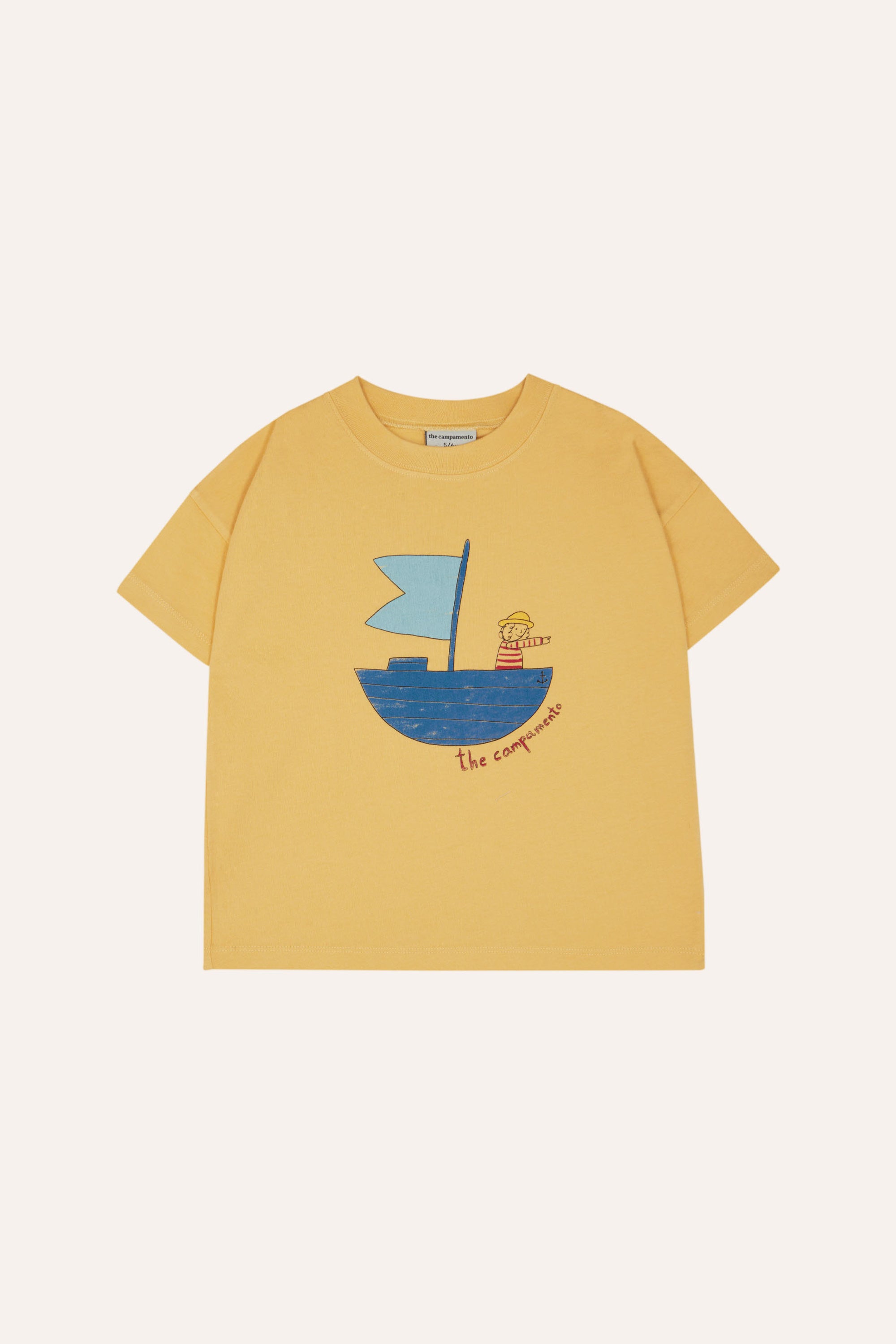 The Campamento Sailor Kids T-Shirt - Yellow