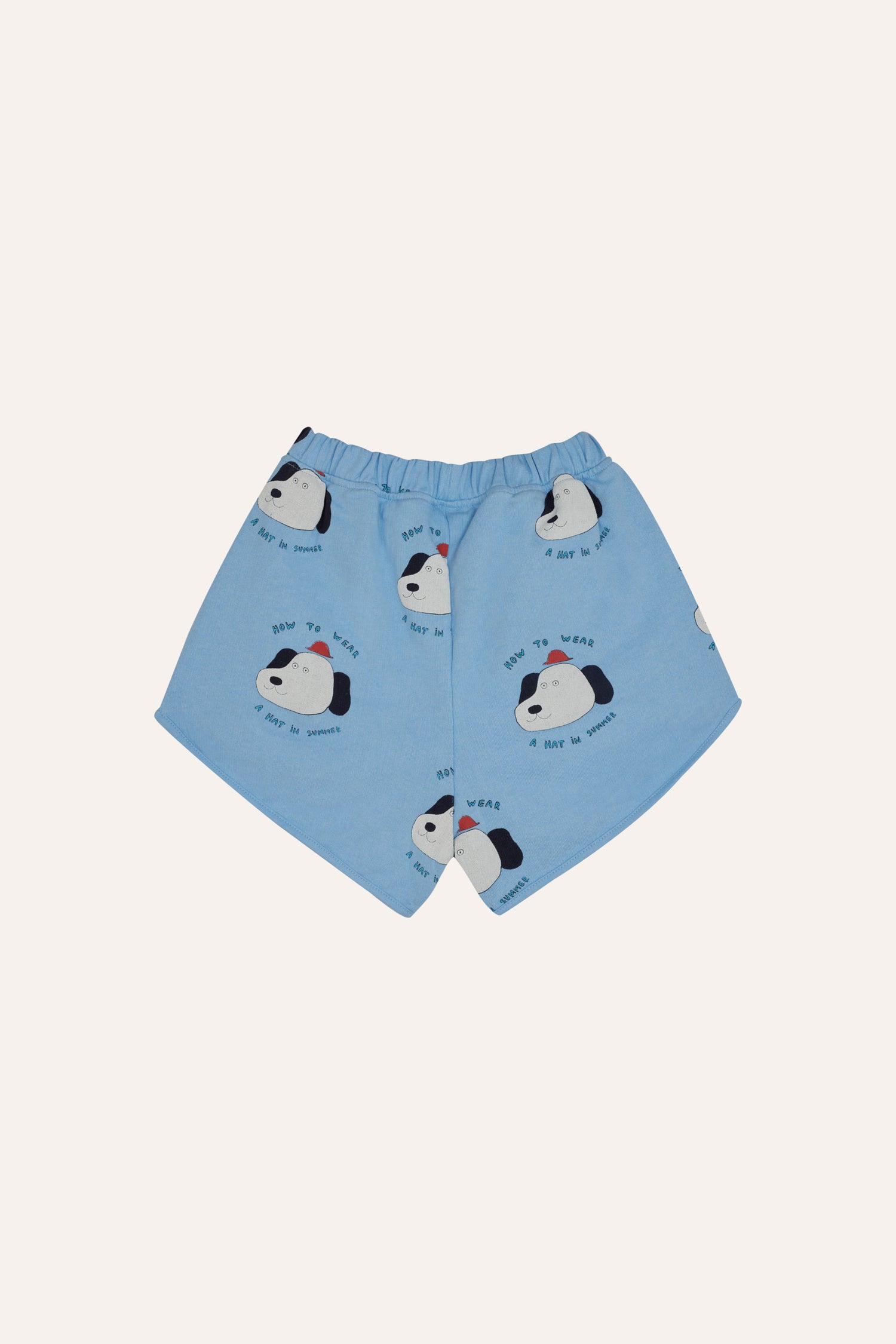 The Campamento Dogs Allover Kids Shorts - Light Blue