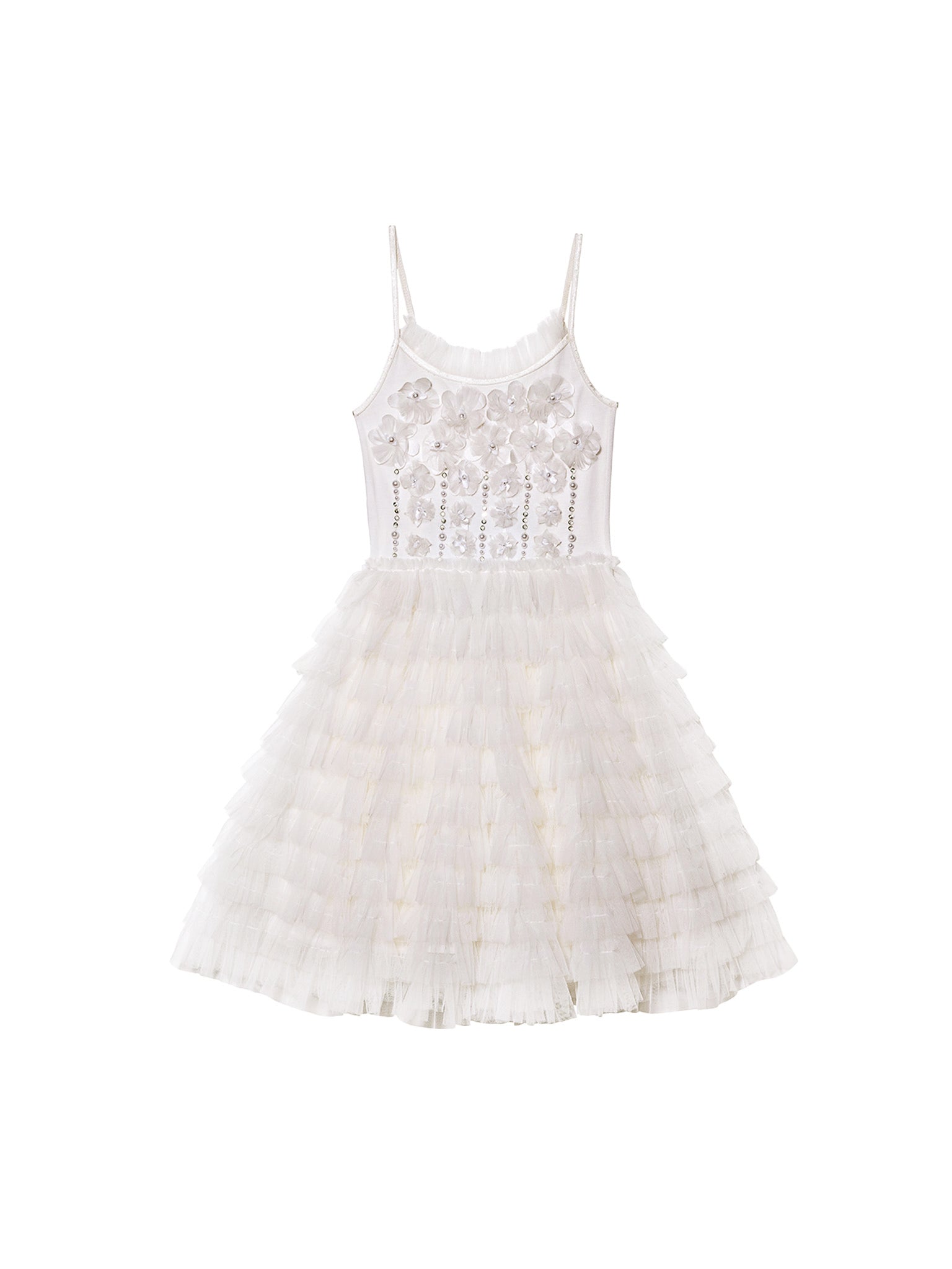 Tutu Du Monde Holiday Dasher Tutu Dress - Milk