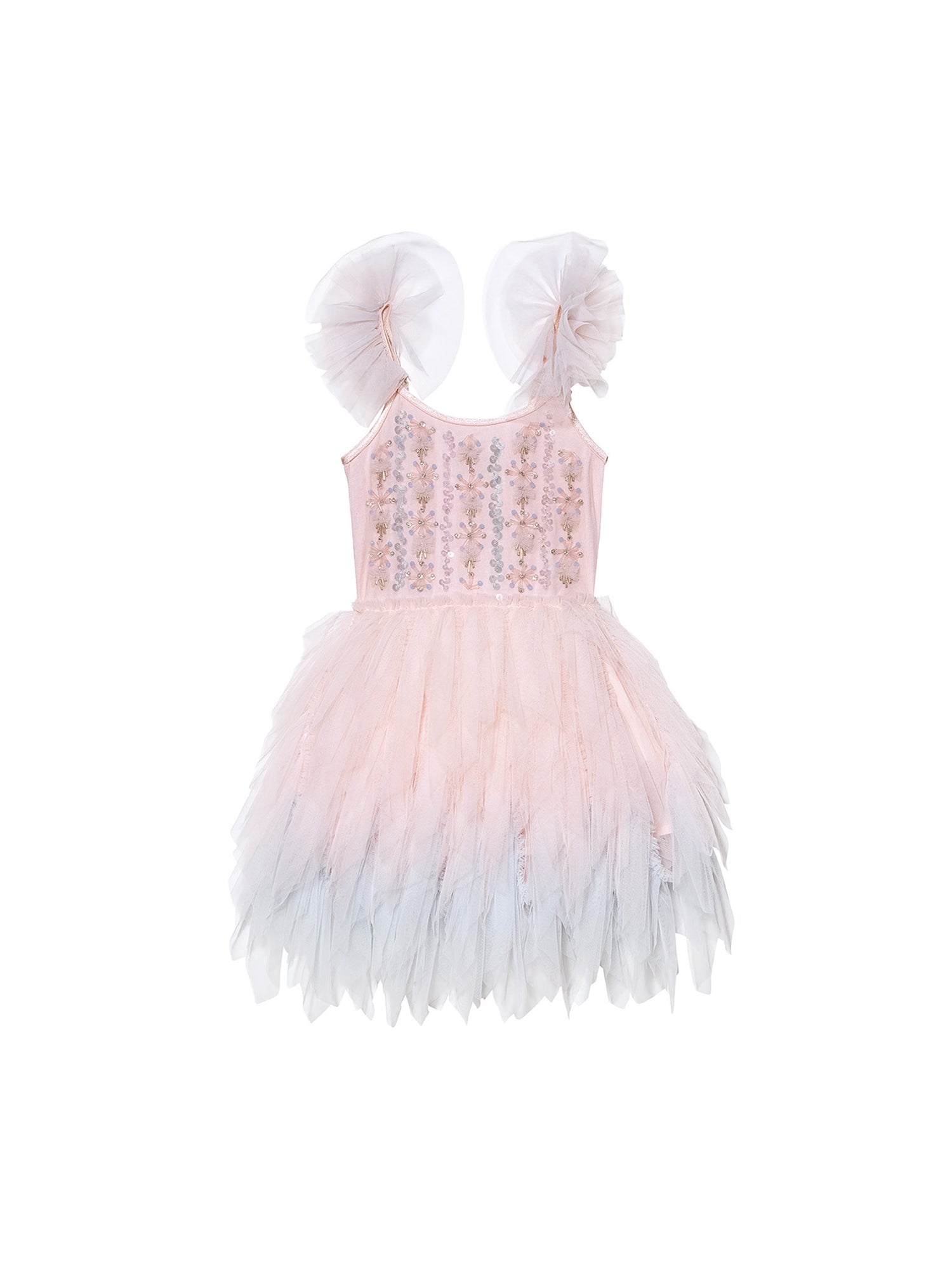 Tutu Du Monde Bebe Candy Cane Tutu Dress - Porcelain Pink Mix