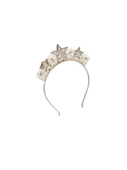 Tutu Du Monde Holiday Shooting Star Headband - Milk