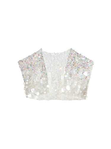 Tutu Du Monde Twinkling Shrug - Milk