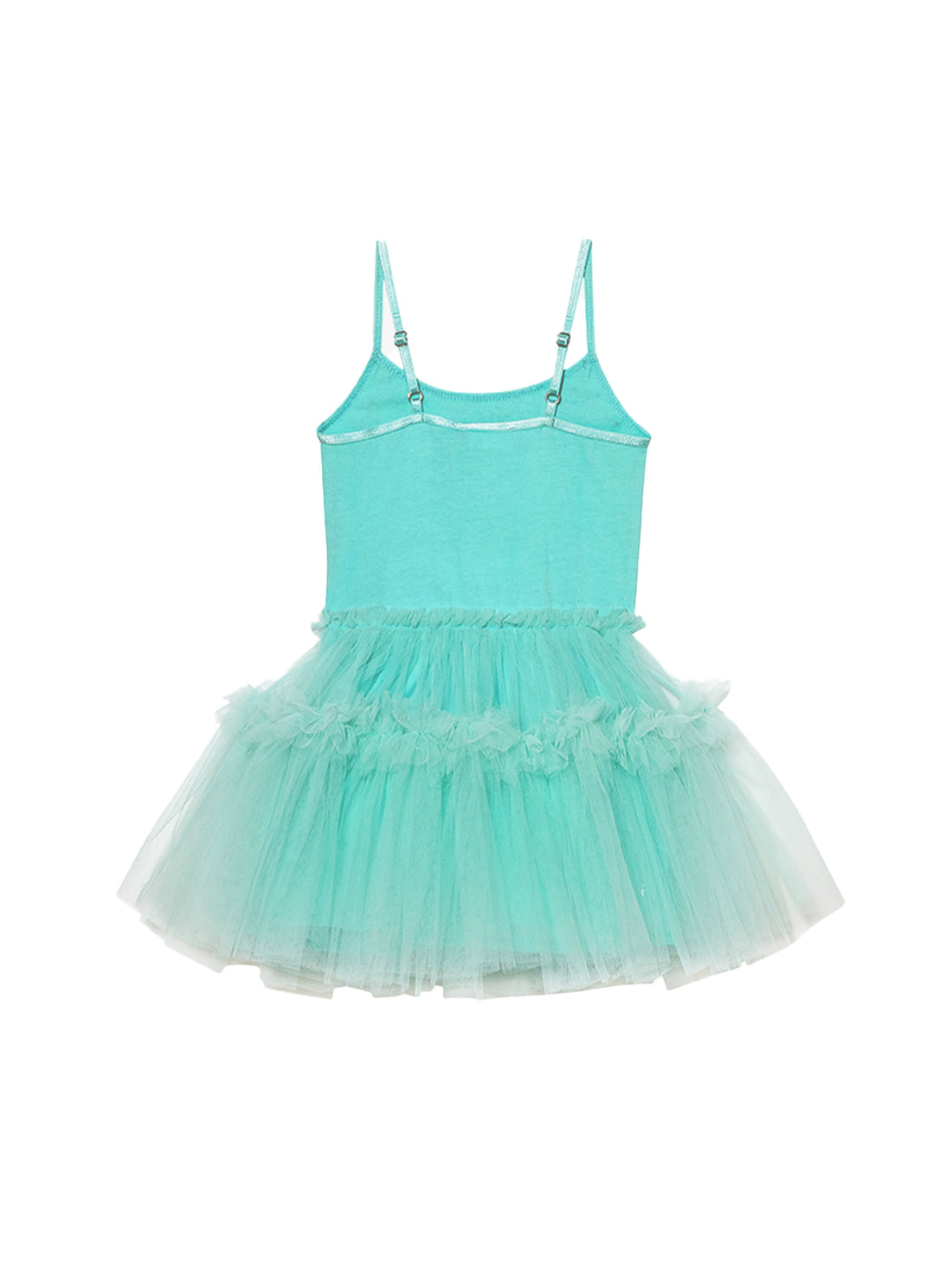 Tutu Du Monde Mixed Media Tutu Dress - Teal Gloss