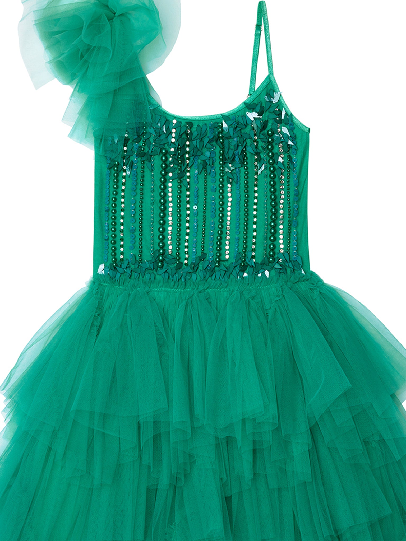 Tutu Du Monde Merry Mistletoe Tutu Dress - Vivid Green