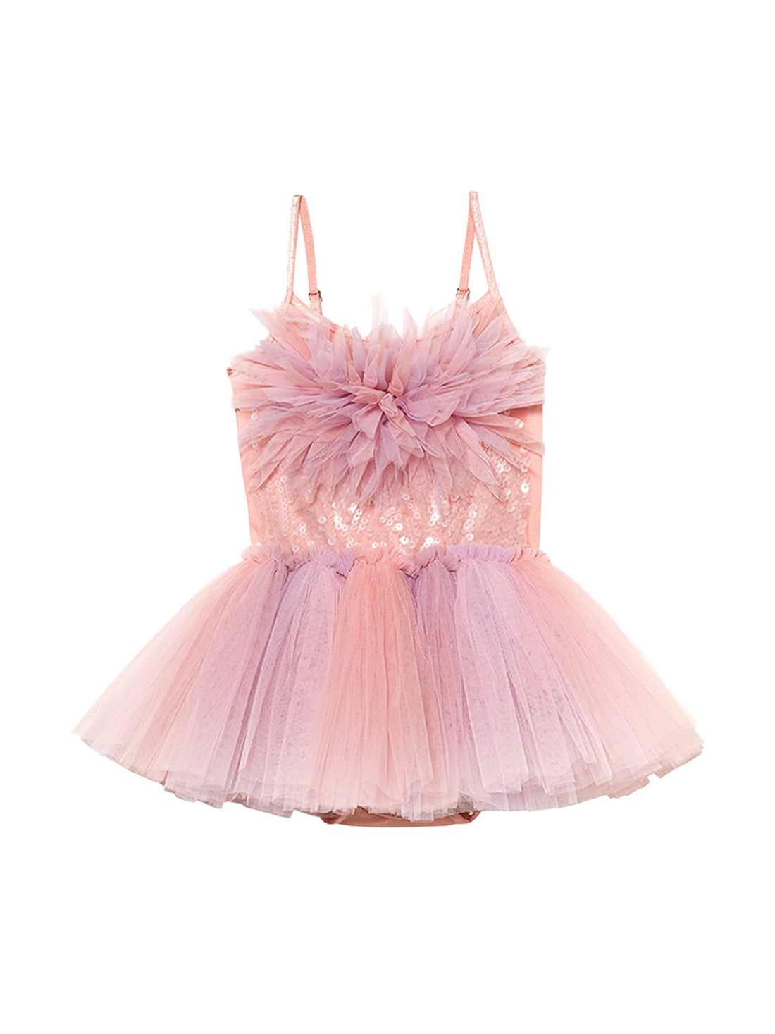 Tutu Du Monde Bebe Crescent Moon Tutu Dress - Cantaloupe Mix