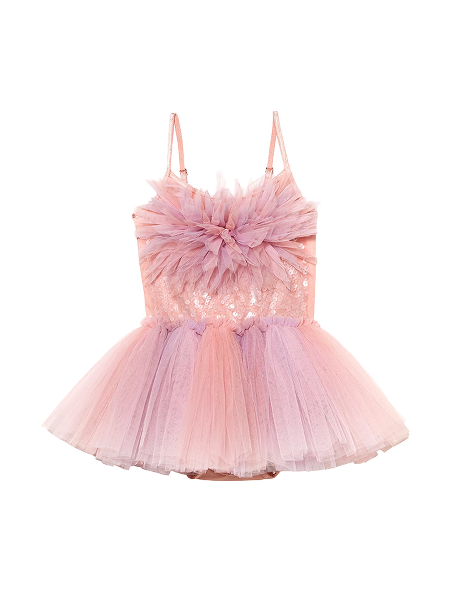 Tutu Du Monde Bebe Crescent Moon Tutu Dress - Cantaloupe Mix