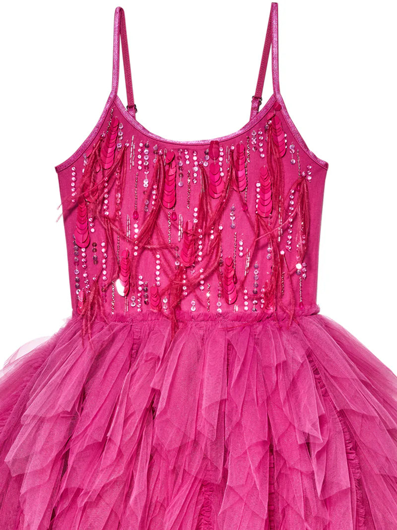 Tutu Du Monde Cosmic Dance Tutu Dress - Fuschia Red