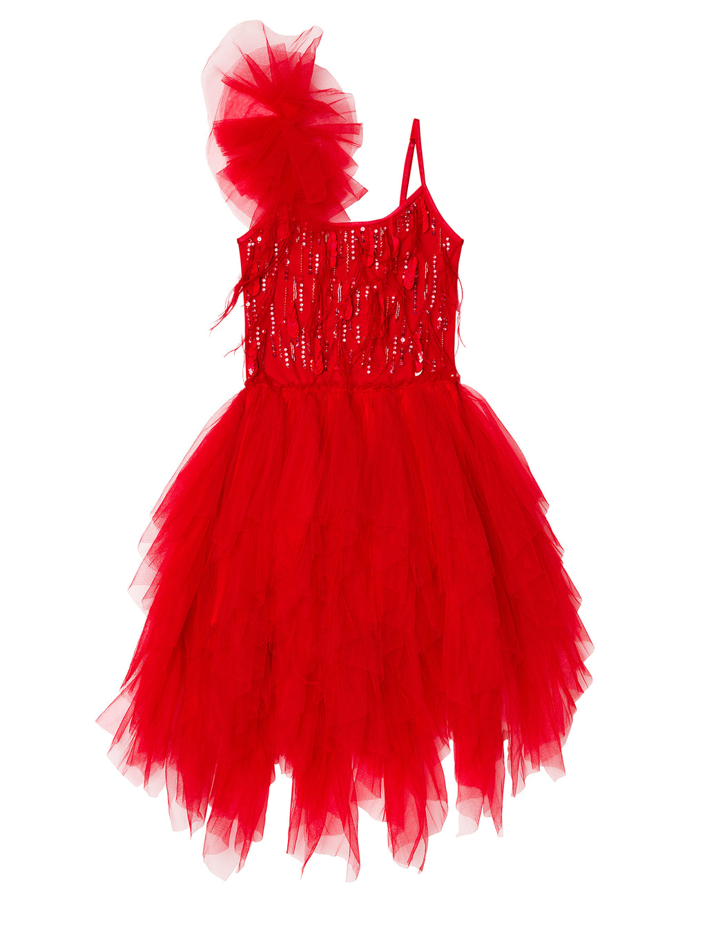 Tutu Du Monde Ruby Dazzle Tutu Dress - Pop Red