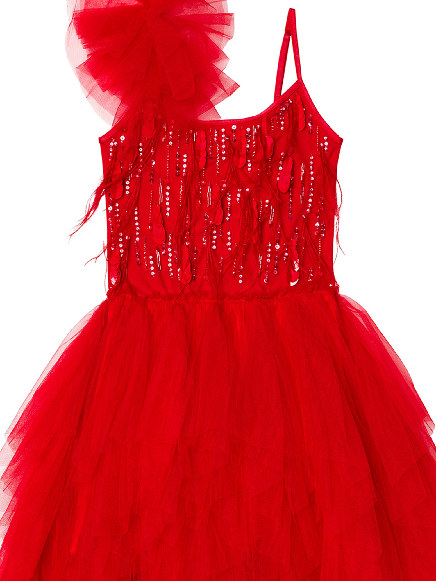 Tutu Du Monde Ruby Dazzle Tutu Dress - Pop Red