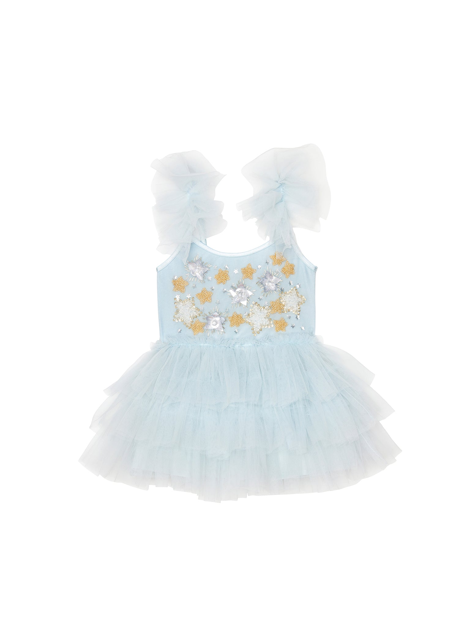 Tutu Du Monde Holiday 24 Bebe Starry  Delight Tutu Dress - Illusion Blue