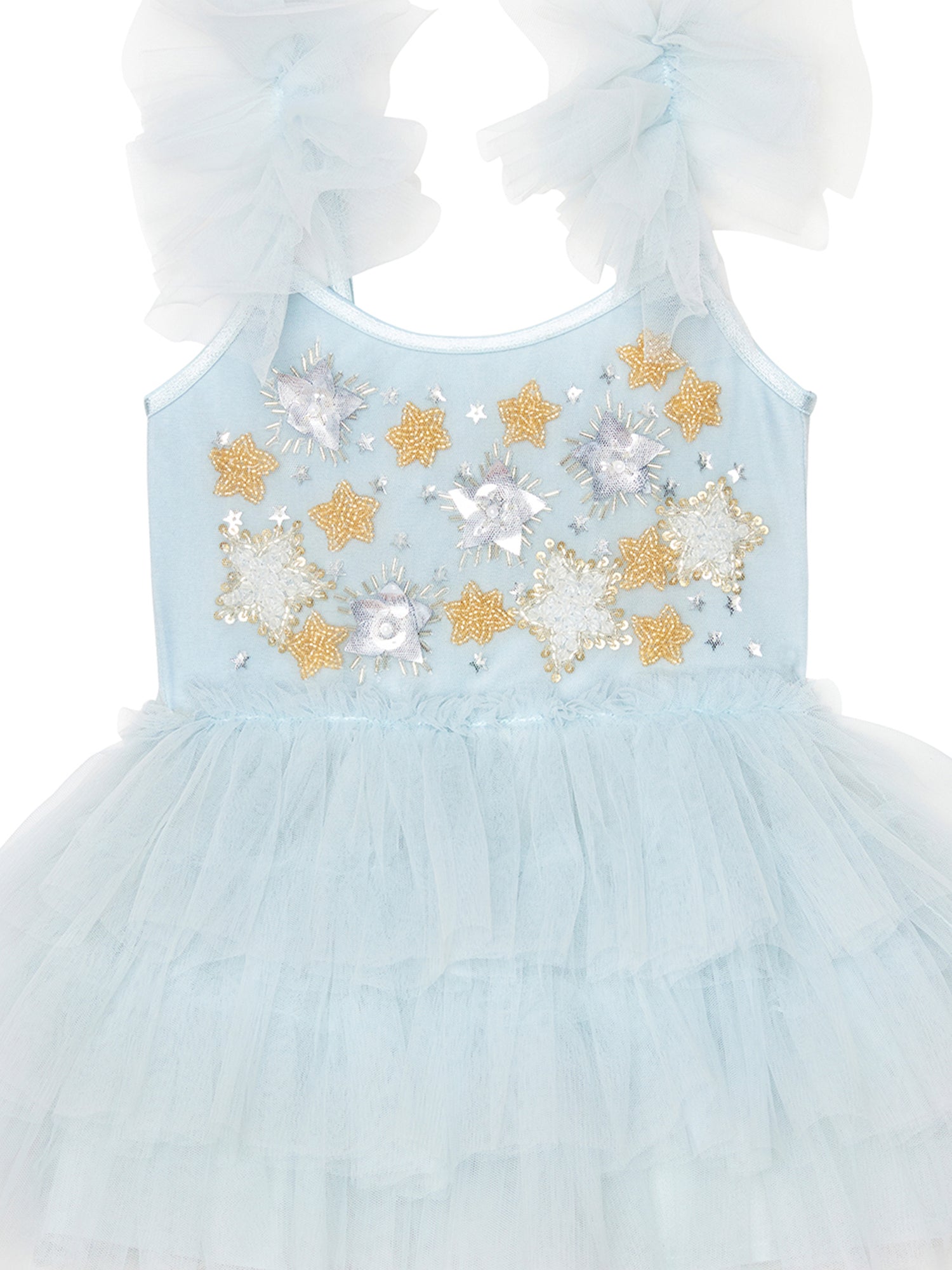 Tutu Du Monde Holiday 24 Bebe Starry  Delight Tutu Dress - Illusion Blue