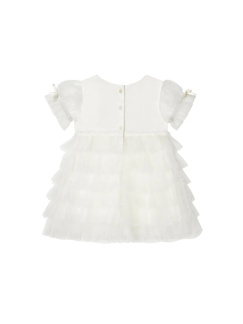 Tutu Du Monde Bebe Field Of Dreams Tulle Dress - Milk