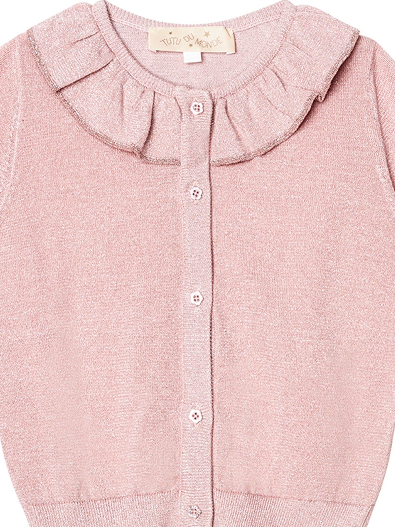 Tutu Du Monde Star Sparkle Cardigan - Pink Dogwood