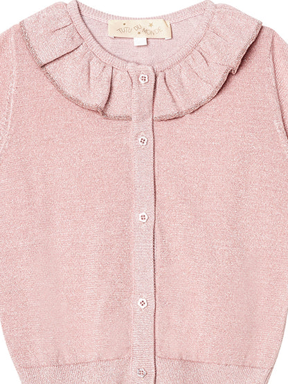 Tutu Du Monde Star Sparkle Cardigan - Pink Dogwood