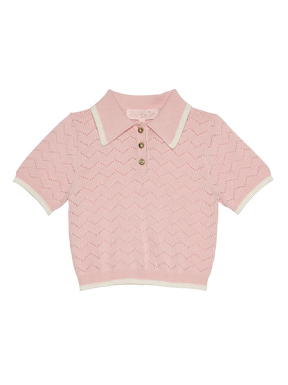 Tutu Du Monde Chelsea Knitted Top - Heavenly Pink