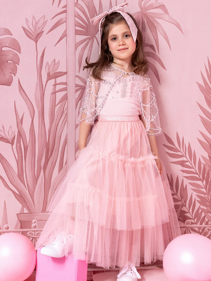 Tutu Du Monde A Flowers Path Cape - Heavenly Pink