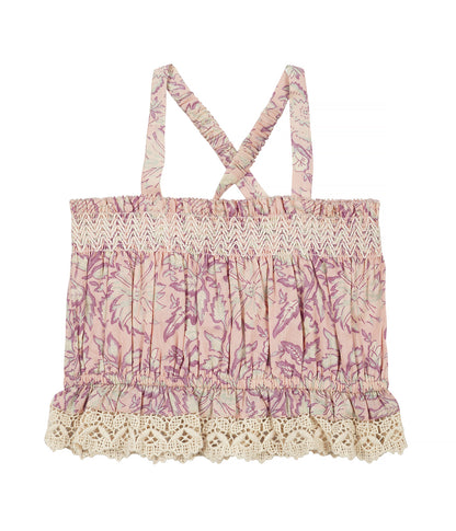 Louise Misha Camisole Florentine - Pink Daisy Garden