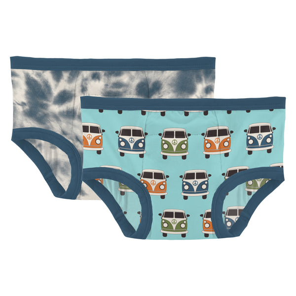Kickee Pants Girl's Underwear - Summer Sky – Dreams of Cuteness