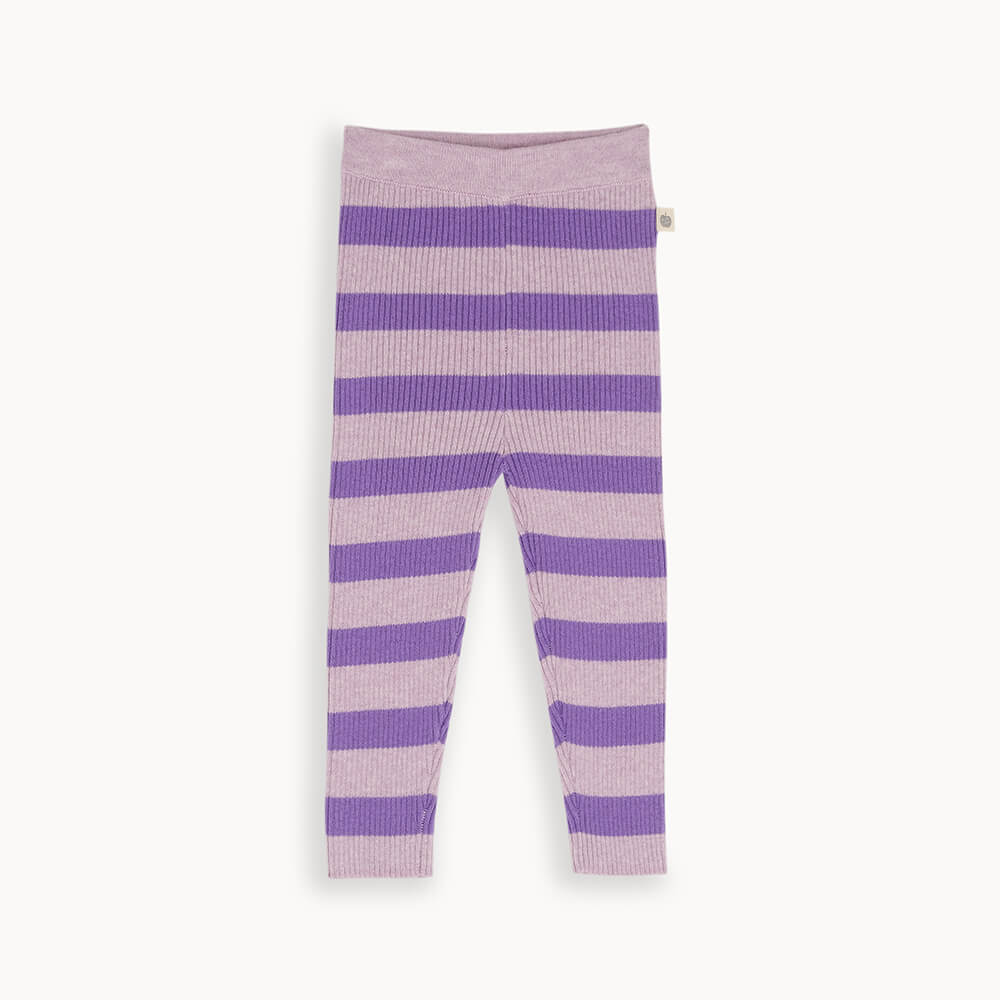 Bonnie Mob Ribbed Knit Leggings - Lilac