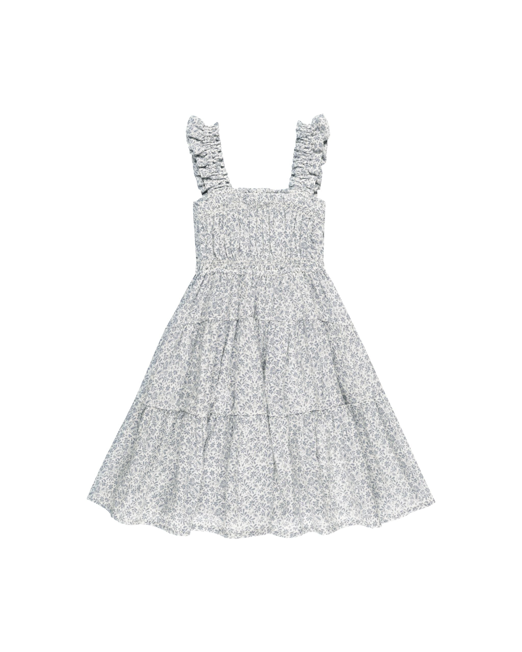 Rylee + Cru Josie Dress - Ditsy/Ivory