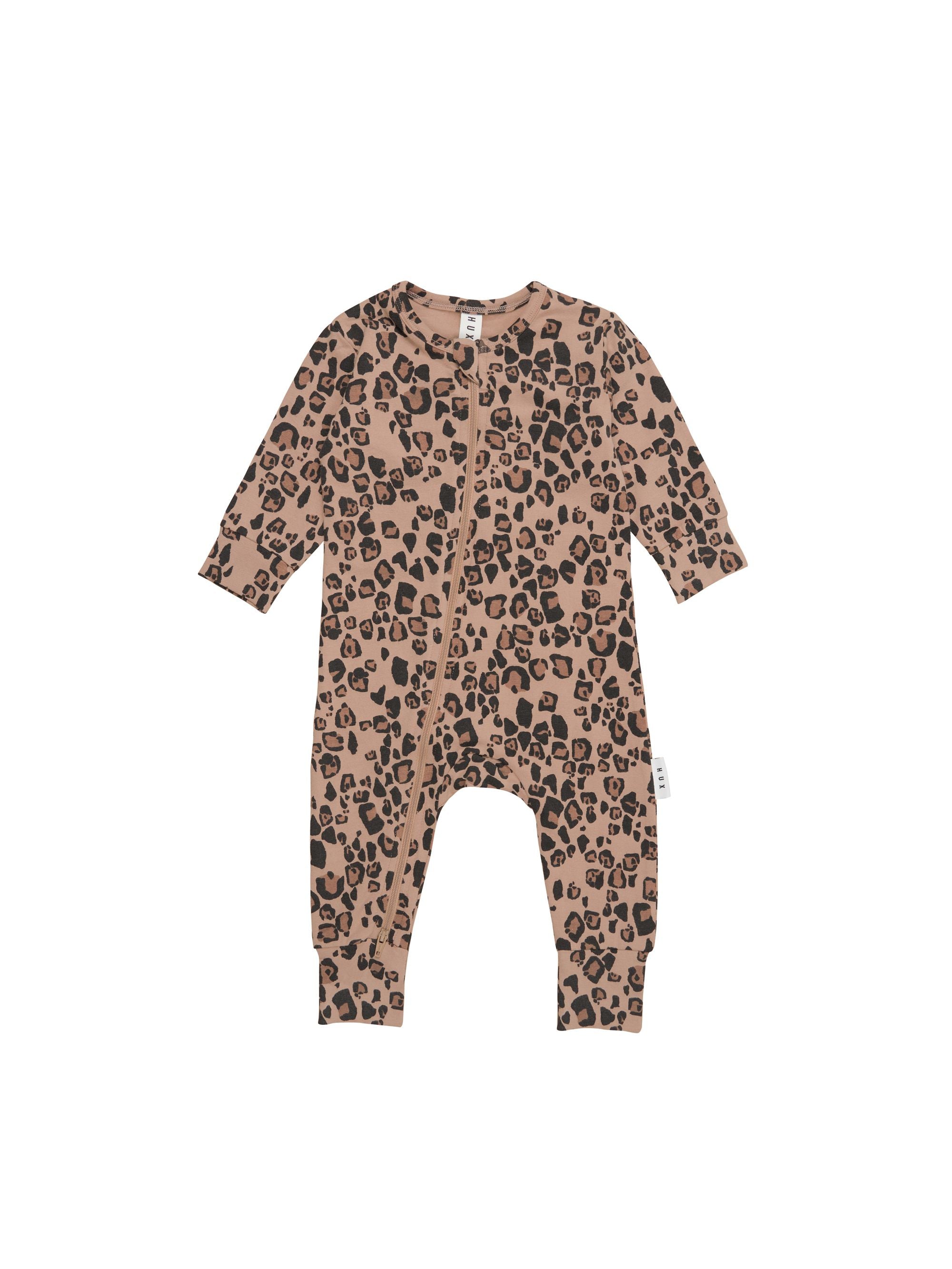 Huxbaby Zip Romper - Jaguar