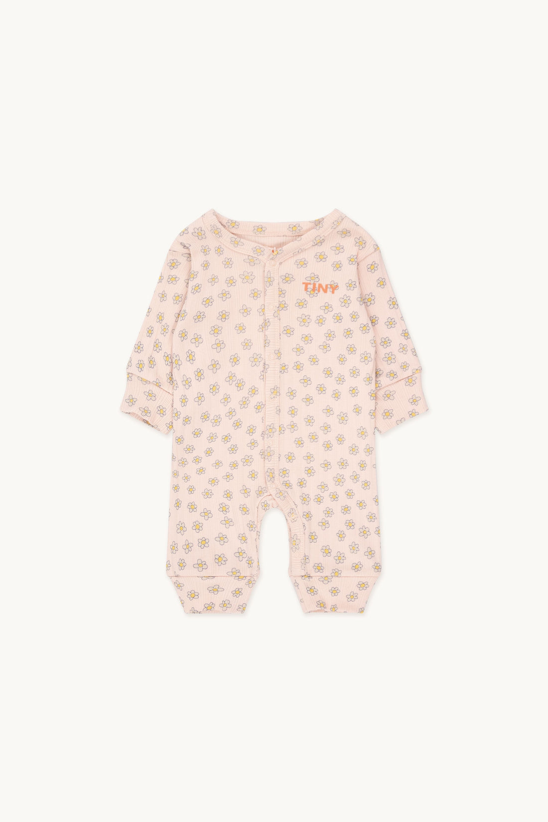 Tiny Cottons Daisies One-Piece - Wild Rose