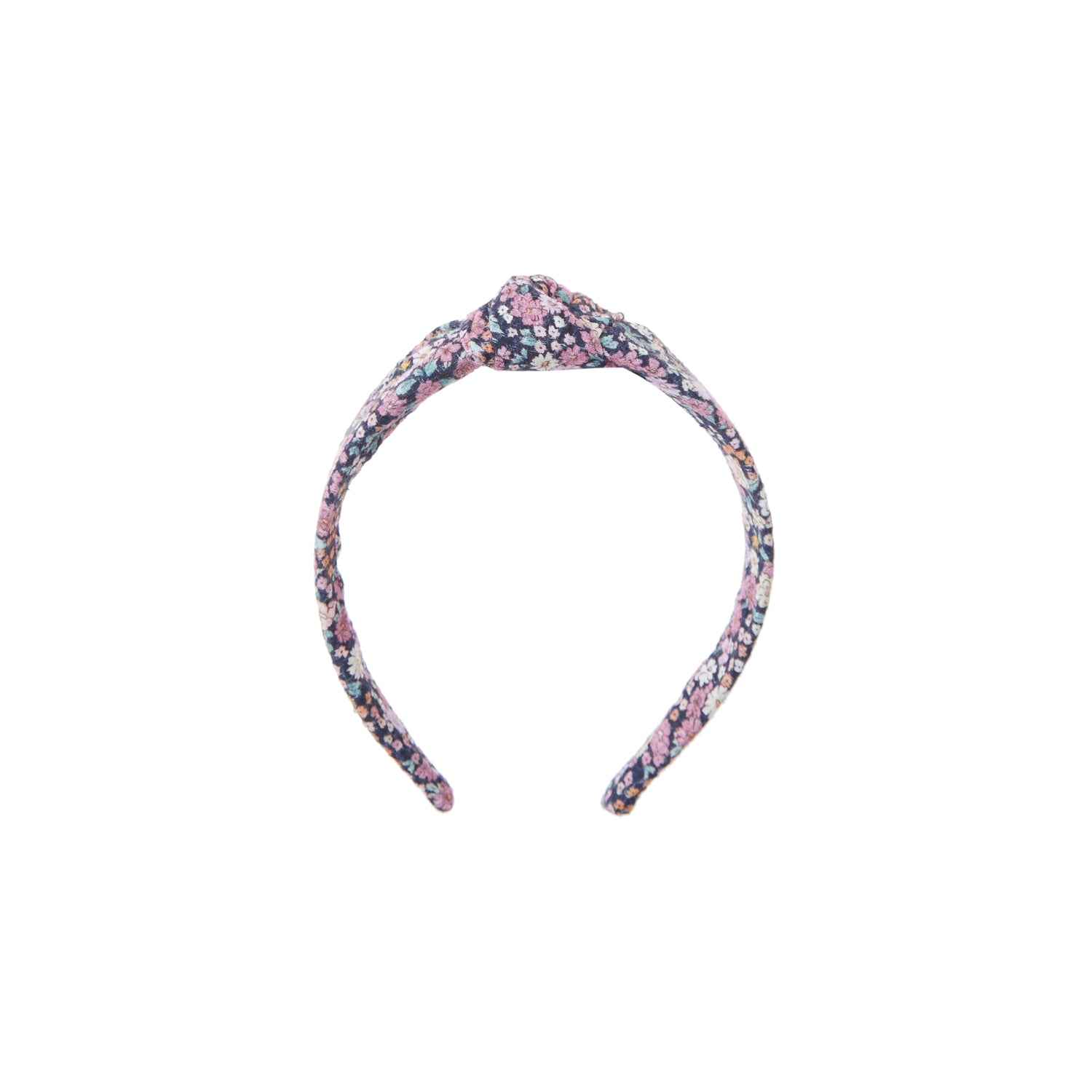 Tocoto Vintage Flower Diadem - Navy