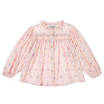 Tocoto Vintage Blouse Flowers Print - Pink