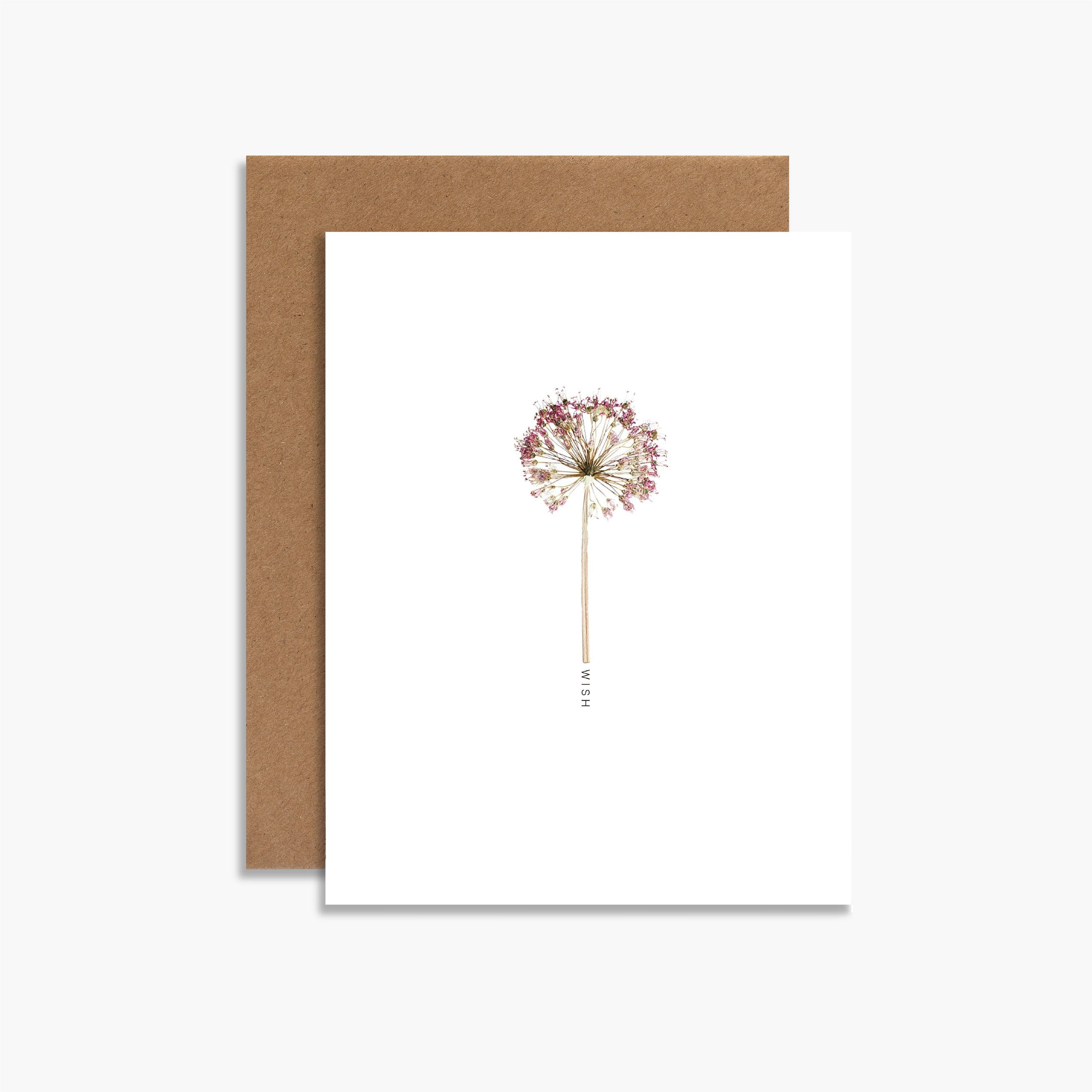 Souvenir Stationery Wish Greeting Card