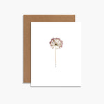 Souvenir Stationery Wish Greeting Card