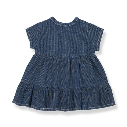 1+ in the Family Zoe Short Sleeve Dress - Denim