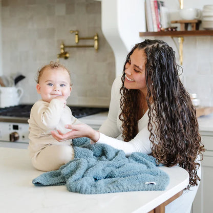 Saranoni Bamboni Receiving Blanket  - Spruce