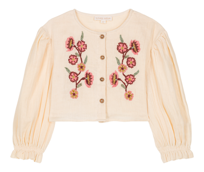 Louise Misha Celina Blouse - Cream