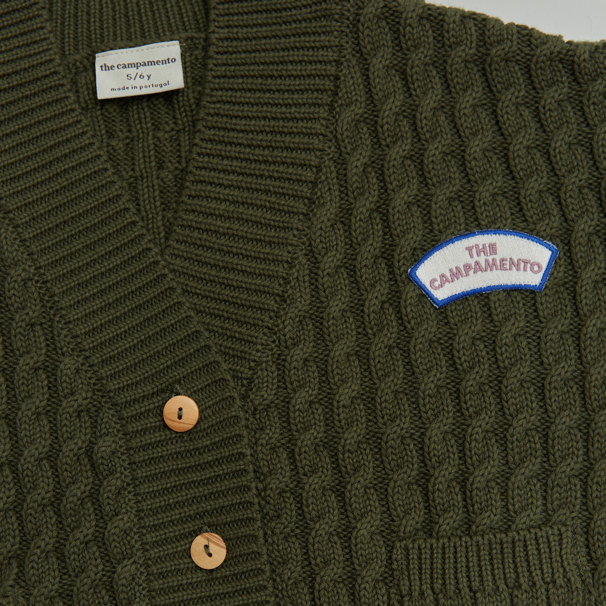 The Campamento Cardigan - Green