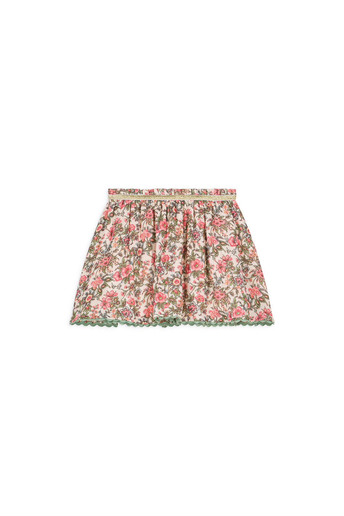 Louise Misha Cephee Skirt - Ivory Enchanted Fields