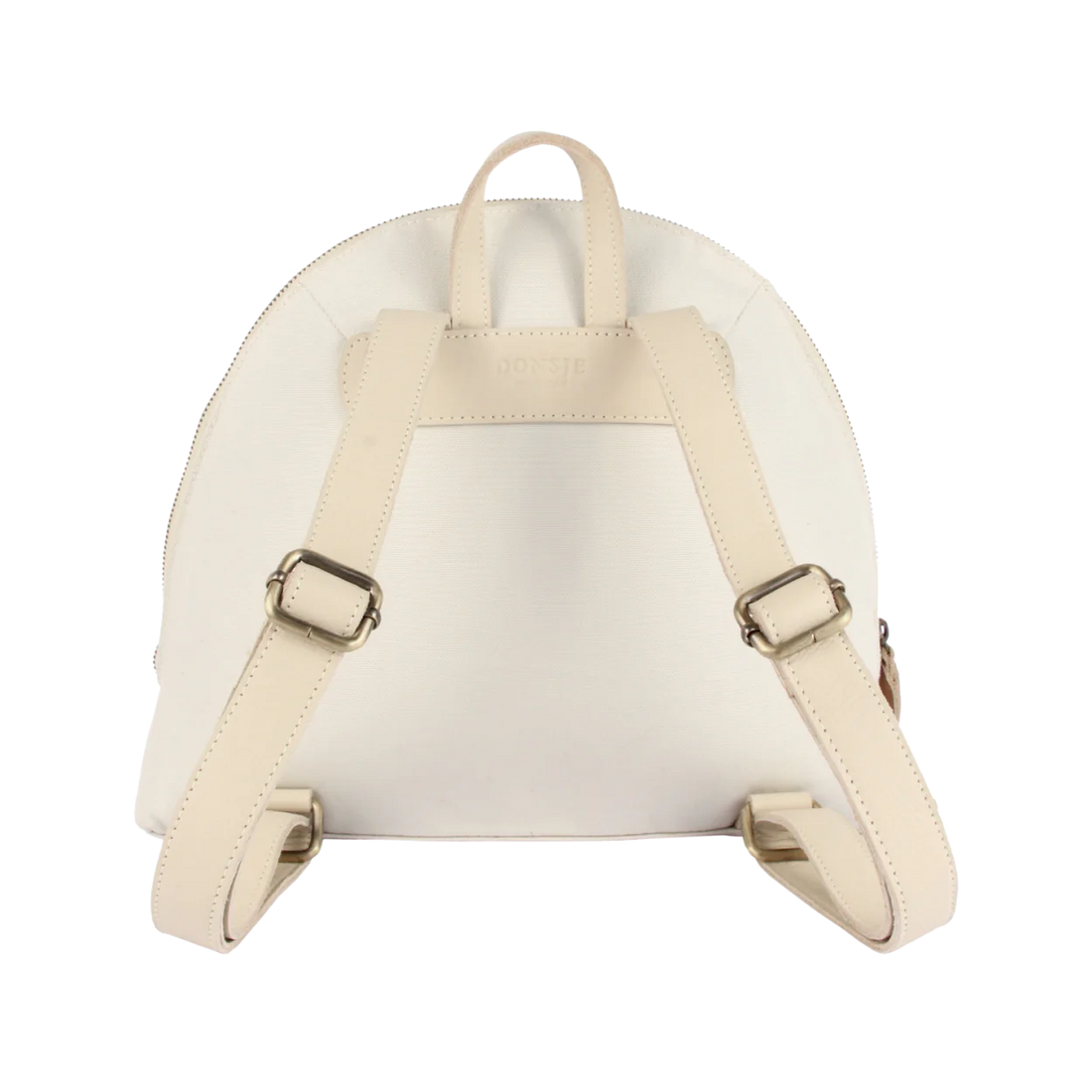 Donsje Kimo Schoolbag | Iglo | Cream Leather