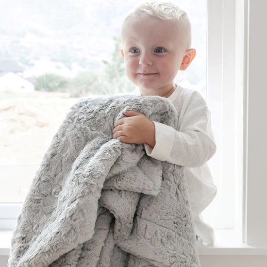 Saranoni Dream Receiving Blanket  - Pebble