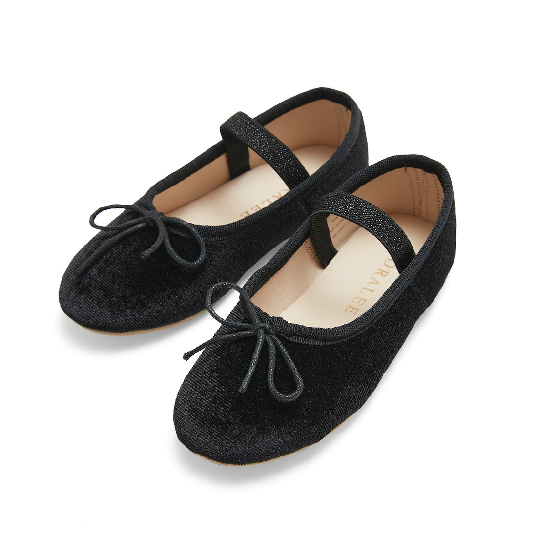 Noralee Velvet Ballet Flats - Black