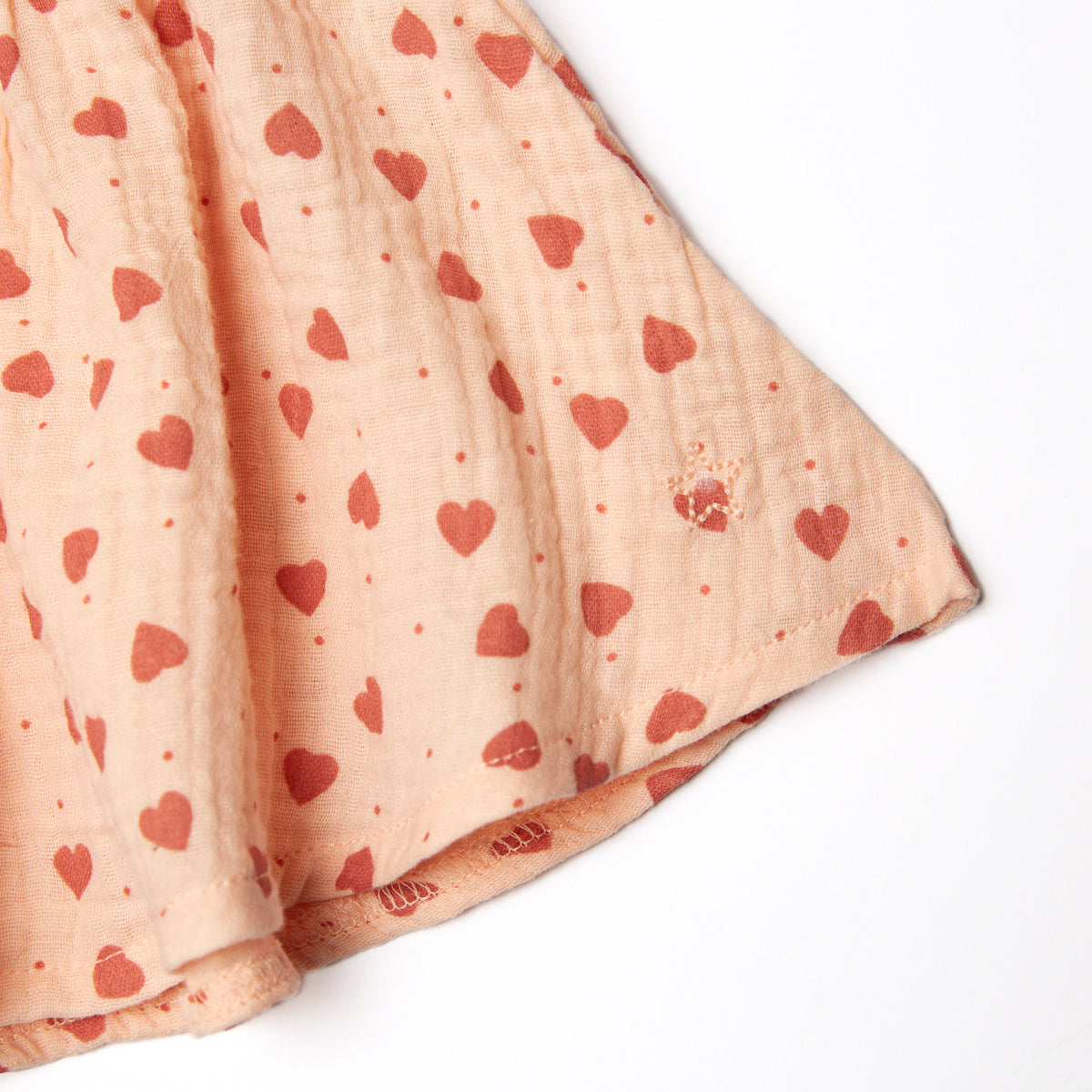 Tocoto Vintage Girl Heart Print Shorts - Pink