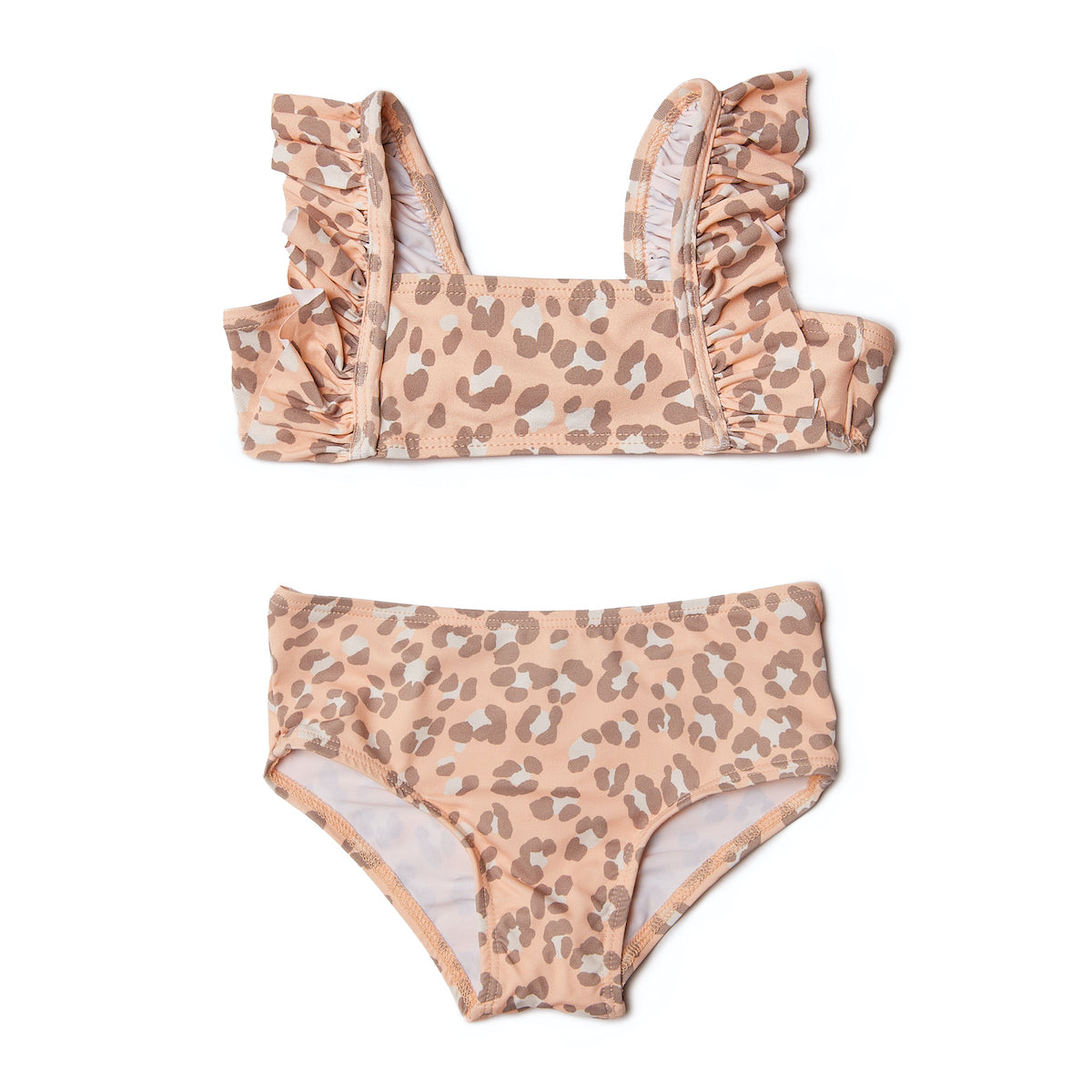 Tocoto Vintage Animal Print Bikini Set - Pink